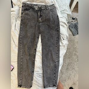 SHEIN Charcoal High Rise Women Jeans